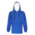thumbnail image 6 of KLL Unisex Kids Boys Girls Hooded Pocket Pullover Hoodies-Blue Glitter, 6 of 6