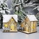 thumbnail image 3 of Toystoory Navidad LED casa de brillante exquisita iluminación de jardín cabaña miniatura colgante luminoso Festival árbol decoraciones de Kits de decoración para fiestas Tipo 1 Toystoory HA068042-01, 3 of 6