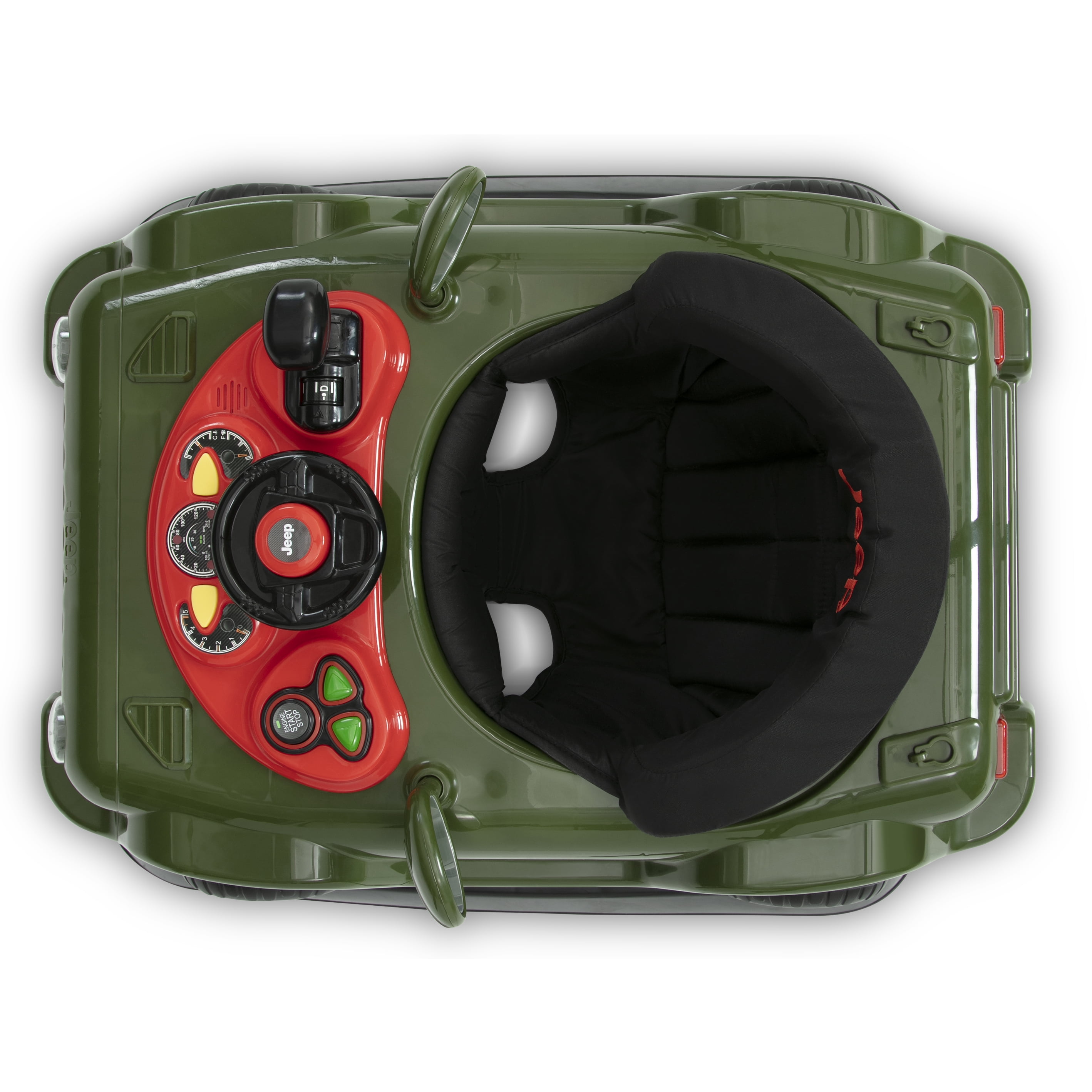 Jeep Wrangler Activity Walker by Delta Children, Green
