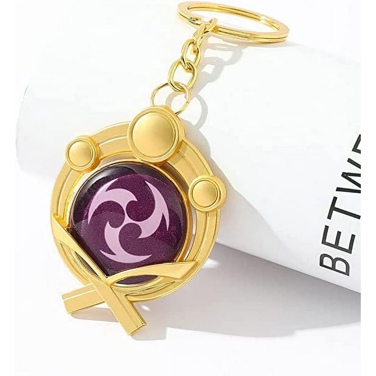 Anime Keychain Genshin Impact Element God's Eye Key Chain Women Accessori  A+-NN