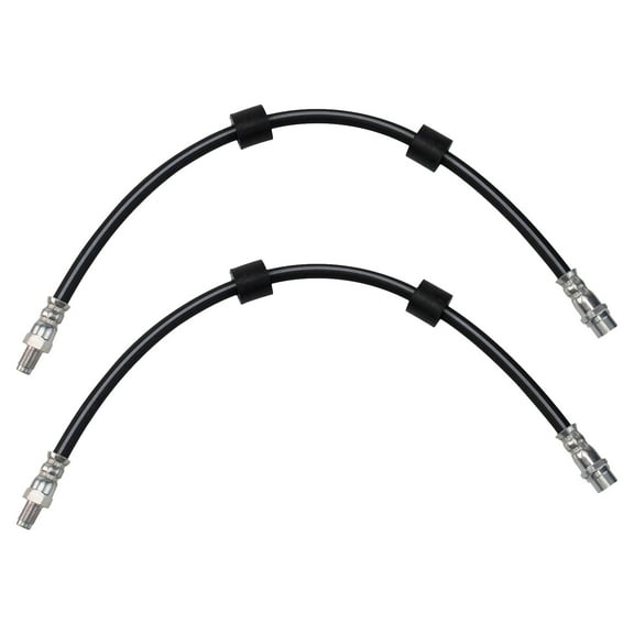 TRQ Front Brake Hose Set BLA63706 Fits Select 2001-2002 BMW 525i , 1997-2000 BMW 528i , 2001-2003 BMW 530i , 1997-2003 BMW 540i , 2000-2003 BMW M5