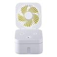 thumbnail image 1 of Mini ventilador de escritorio portátil Humidificador de bajo ruido para el dormitorio del hogar (blanco) Tmvgtek Libre de BPA, 1 of 9