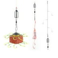 thumbnail image 1 of 10Pcs Reusable Fishing Swivels Snaps Lead Sinkers Fishing Weights Hooks, 1 of 6
