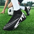 thumbnail image 5 of Botas de fútbol profesionales de alta calidad para hombre, zapatos de entrenamiento de fútbol, zapatillas de deporte con tacos para exteriores, hierba ultraligera Unisex, 5 of 5