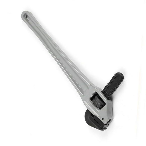 Adjustable Offset Pipe Wrench Lightweight Cr Mo Steel, I Beam Handle Construction, Maximum Torsion, Gripping Force, Fine Processing Teeth, Efficient Spring Loading, Handymen,