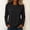Black, variant on jjayotai Women's Cotton Long Sleeve Shirts Crew Neck Soft Basic Tee Casual Plain T-Shirt Fall Tops
