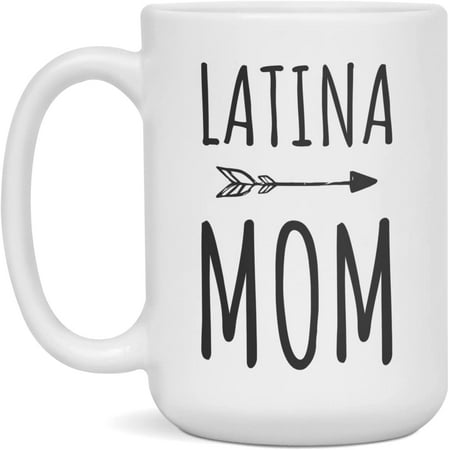 

Latina Mom Coffee Mug 15-Ounce White