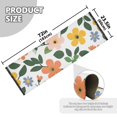 thumbnail image 5 of Yayeee Runner Rug for Bedroom 2'x6' Machine Washable Hallway Non Slip Mat, Retro Colorful Flowers, 5 of 8