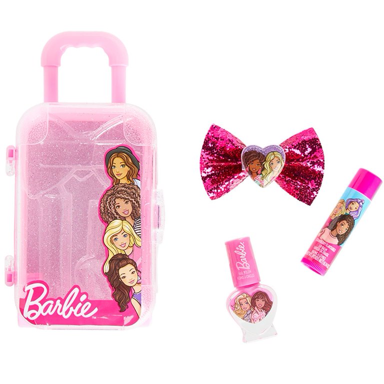 Barbie Accessories in Mini Luggage Case Walmart