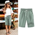 thumbnail image 2 of Shorts Filles Taille Haute Pantalons de Sport Robe d'Été Bébé Fille Vêtements 3-4 Ans Mode Filles, 2 of 4