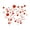red, variant on 88 Bubbles Wall Art Bathroom Window Shower Tile Decal Kid Car Stickers DIY Gifts