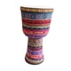 thumbnail image 3 of Djembe Tambor de ritmo Juguete portátil educativo temprano de PVC Tambor de mano profesional para Púrpura, 3 of 9