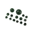 thumbnail image 1 of Guardoinrt 15 Pcs dés Acryliques Multi-Côtés pour Jeu de Rôle Vert, 1 of 5