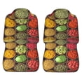 thumbnail image 5 of Fotbe Spices And Herbs Pattern Automotive Seat Covers for Cars Trucks and SUVs – Car Seat Covers for Front Seats,Protective Seat Covers,Vehicle Seat Covers, Set of 2, 5 of 9