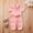 X-382Pink, variant on FAOWME Big Child Girls Romper With Pocket Short Sleeve Turndown Collar Solid Color Buttons Comfortable Soft Jumpsuits Bodysuits For Daily Wear Army Green 18-24 Months
