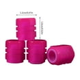 thumbnail image 2 of erfcxs 4PCS Car Tire Glow In The Dark Tire Nozzle Cap Electric Car Light Emitting Tire Nozzle Cover Universal Modification Parts, 2 of 3