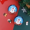 thumbnail image 2 of Spherical Christmas Candy Iron Box Christmas Eve Candy Box Christmas Gift Decoration Pendant Holiday Gift Candy Storage Box, 2 of 8