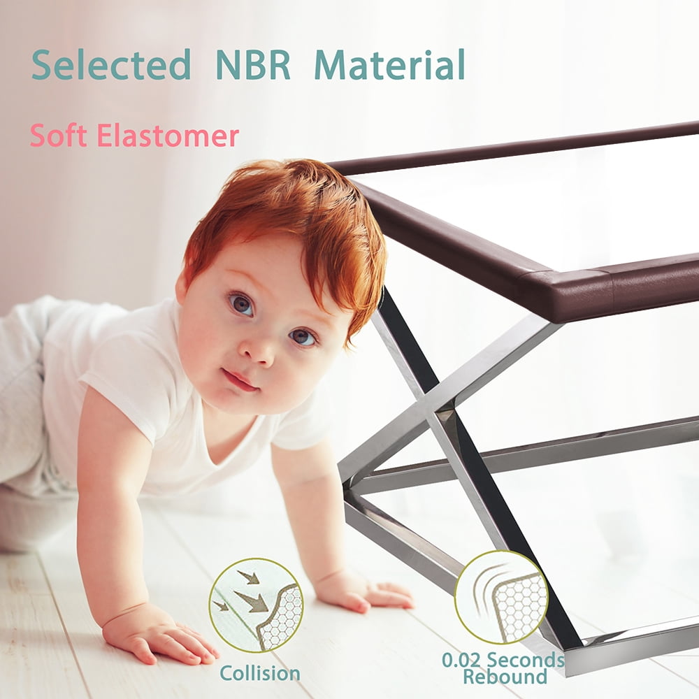 Tritina Corner and Edge Guards - 14ft (4.3m) [ 13ft Edge Cushion + 8 Corner Cushion ] Premium Childproofing Protector,Child Safety,Home Safety 1st Mamami