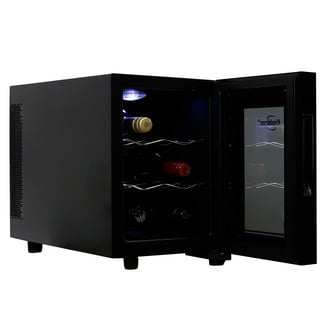 Ionchill 6-Bottle Beverage Refrigerator, Compact Wine Chiller with