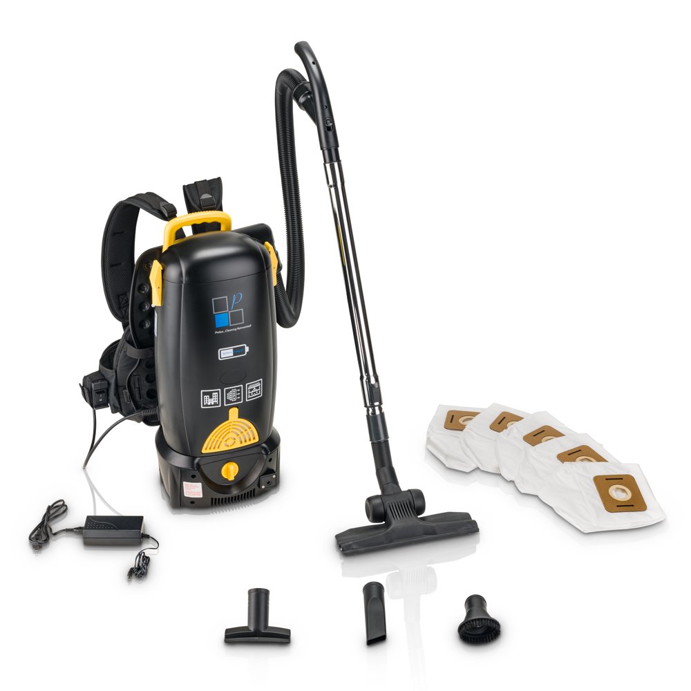 Prolux 1 hour 8 Quart Lithium Battery Powered Backpack Vacuum Walmart