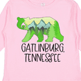 thumbnail image 4 of Inktastic Gatlinburg, Tennessee Mountains and Bear Shape Boys or Girls Long Sleeve Toddler T-Shirt, 4 of 5