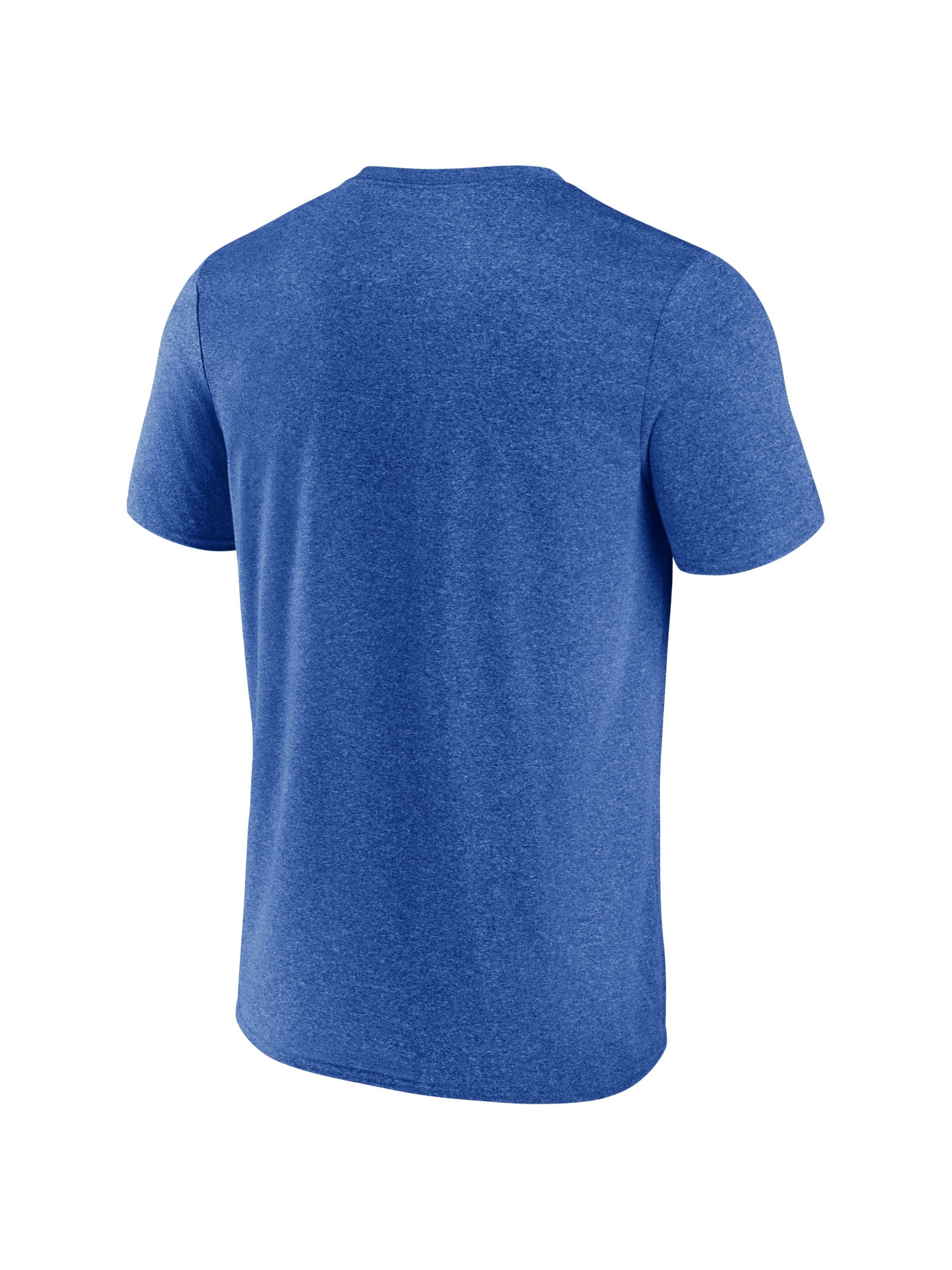 NCAA Kentucky Wildcats Men's Synthetic Blue Heather Short Sleeve T-Shirt