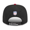 thumbnail image 4 of Men's New Era  Black/Red Atlanta Falcons 2026 NFL Draft 9SEVENTY Adjustable Hat, 4 of 6