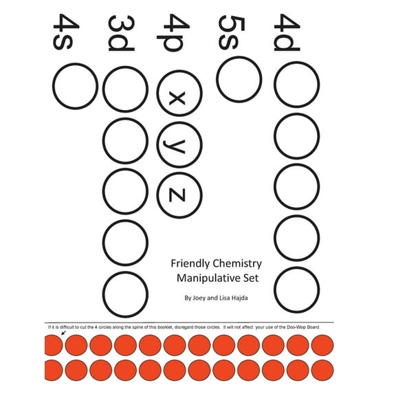 Friendly Chemistry Manipulatives Booklet, (Paperback)