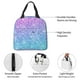 thumbnail image 4 of Easygdp Multicolor Glitter Bolsa Térmica Premium - Tela Oxford Impermeable, Gran Capacidad, Bolsillo Frontal, Unisex para Trabajo, Escuela, Actividades al Aire Libre y Picnics, 4 of 8
