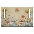 thumbnail image 2 of XYZCANDO Floral Butterfly Golf Cart Seat Cover With 4 Storage Pockets - Universal Non-Slip Washable Towel Protector for 2-Seat Golf Carts, 2 of 8
