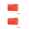 thumbnail image 4 of Langgg Color Hemp Rope Roll Making Tool 100 Cotton rope colorful twine macrame cord string thread Handmade String accessory DIY cord Orange 5mm x 10m 2Set, 4 of 6