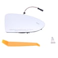 thumbnail image 2 of Passenger Right Side Heated Convex Mirror with Heated and Blind Spot for Volkswagen Jetta 2019-2021 Replace 5G0857522G, 2 of 16