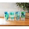 thumbnail image 3 of Tervis  Yao Cheng Green Crystal Made in USA Double Walled  Insulated Tumbler Travel Cup Keeps Drinks Cold & Hot, 16oz 4pk, Green Collection, 3 of 9