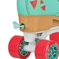 thumbnail image 3 of Roller Derby Candi Girl Lucy Adjustable Girls Roller Skates Watermelon (Medium 3-6), 3 of 7