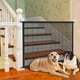 thumbnail image 1 of Puerta de red de aislamiento para mascotas con ganchos elásticos | Puerta para perros de fácil instalación para escaleras, puertas y pasillos | Barrera y valla de seguridad para cachorros, 1 of 3