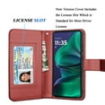 thumbnail image 3 of Tiflook Wallet Case for Moto G Stylus 5G 2025 6.7", PU Leather ID Cash Credit Card Slots Holder Carrying Pouch Folio Flip Cover [Detachable Magnetic Hard Cases] Lanyard - Wine Red, 3 of 6