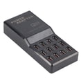 thumbnail image 2 of AC To DC Charger USB Charging Hub, USB Charging Station Hub, Plastic Charger AndroidOS Phone For All Phone IOS Phone Global Universal US,EU,UK,AU, 2 of 8