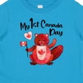 thumbnail image 4 of Inktastic My 1st Canada Day with Red and White Maple Leaves Boys or Girls Baby T-Shirt, 4 of 5