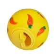 thumbnail image 1 of Pet Slow Feeder Bowl Snack Toy Ball Container Rabbit Interactive Bunny Toy for Puppy Yellow, 1 of 9