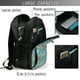 thumbnail image 4 of Balery Cute Conch Mochila con carga USB para hombre y mujer - Mochila impermeable y antirrobo para portátil con puerto USB para viajes, trabajo, estudios y universidad, 4 of 7