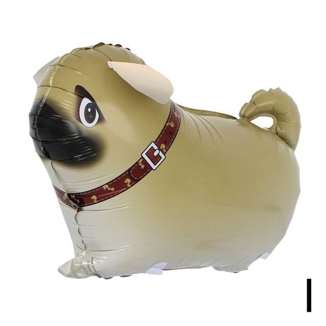 Lifelike Walking the Dog Balloon - Inflatable Pet Design with Helium Standing Effect