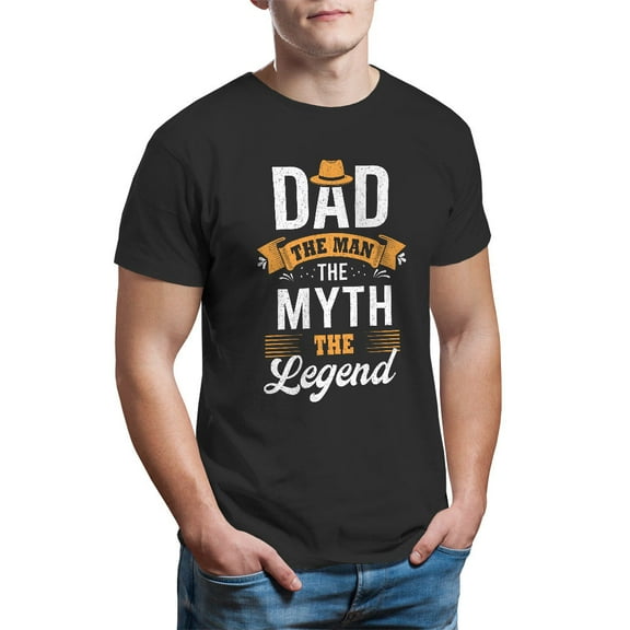 Father's Day Shirt, Dad The Man The Myth The Legend T-Shirt, Father's Day Gift, Men's Tee, Gifts For Dad, Tee Shirt, Men's T-Shirt, Best Dad Gift