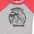 thumbnail image 4 of Inktastic Summer Vacation Mode Cocoa Beach Florida Boys or Girls Baby Bodysuit, 4 of 5