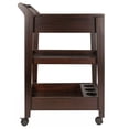 thumbnail image 4 of Winsome Wood Jeston Entertainment Cart, Coffee, 4 of 9