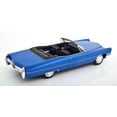 thumbnail image 2 of KK Scale 1967 Cadillac DeVille Convertible Blue Metallic 1:18, 2 of 6