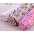 thumbnail image 2 of Couverture pour Animaux Douce Chaude Mignonne Imprimée Patte Tapis de Sommeil pour Chien, 2 of 6