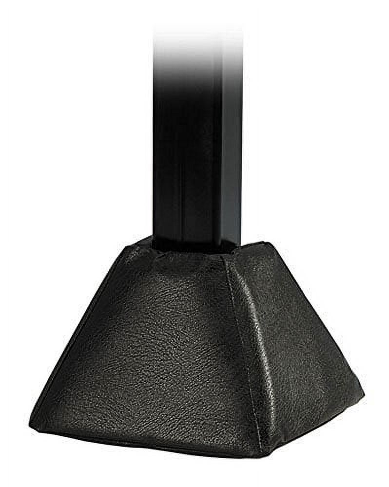 First Team FT74 Foam-Vinyl Gusset Pad for 4 & 5 in. Crank Adjust Base Only, Black