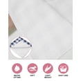 thumbnail image 4 of Navy Blue White Plaid Dish Towels Set, Waffle Weave Kitchen Towels 3 Pieces, Farmhouse Checkered Buffalo Microfiber Hair Face Bath Tea Towel Absorbent Quick Drying Cleaning Dish Cloths 12"x12", 4 of 7
