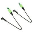 thumbnail image 1 of Alarma De Picadura De Pescado, 2 Piezas ABS De Acero Inoxidable Portátil Alarma De Pesca Indicador De Suspensión Cadena De Pesca De Carpa Para Exteriores, 1 of 7