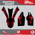 thumbnail image 4 of Kalair GFX Graphics Kit for Honda CRF250L (2017-2020) Shatter Series, 4 of 5